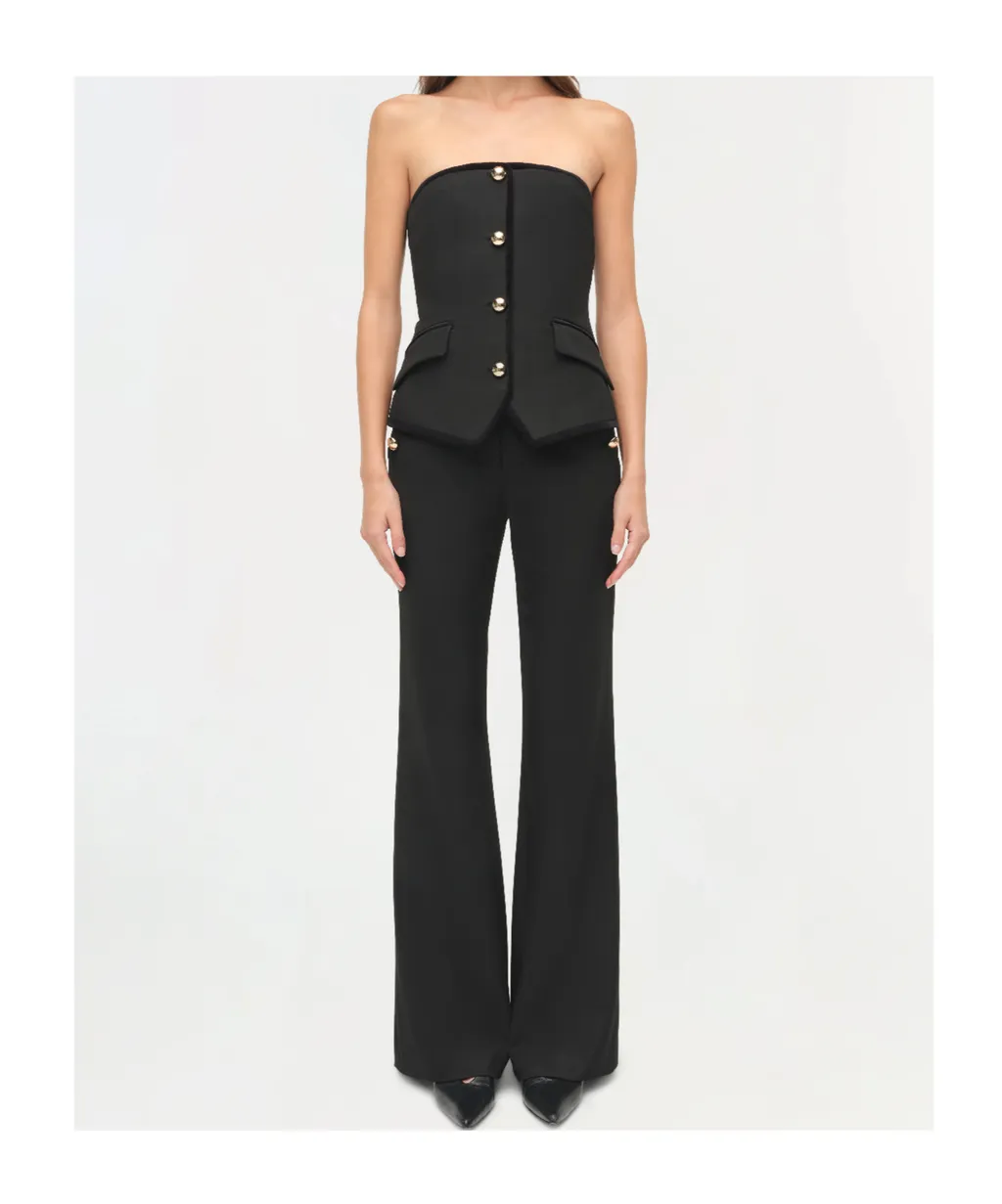 Cambrie Button Top