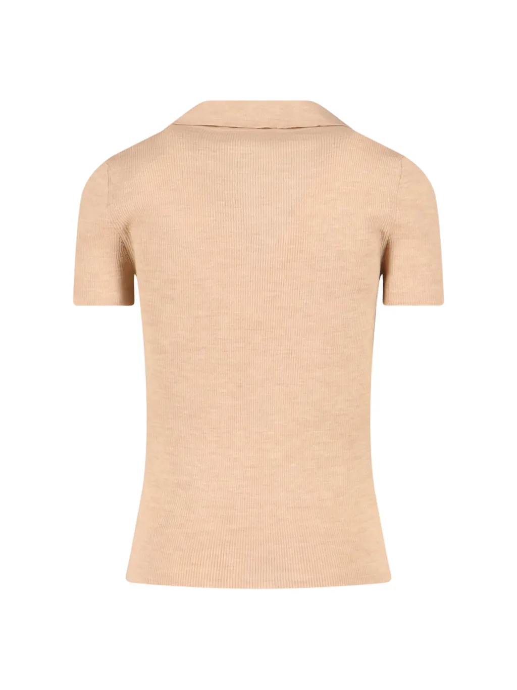 Short-Sleeved Knitted Shirt