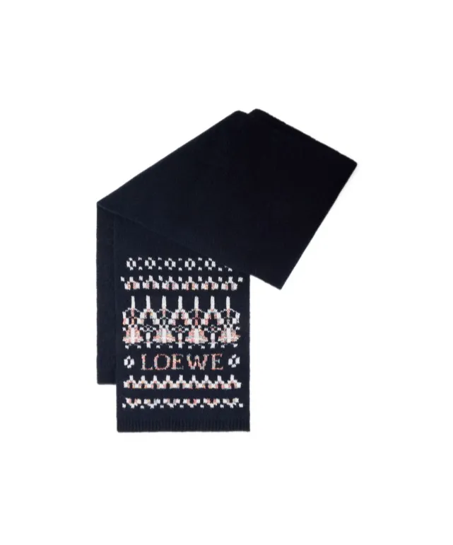 Loewe Scarfs Blue