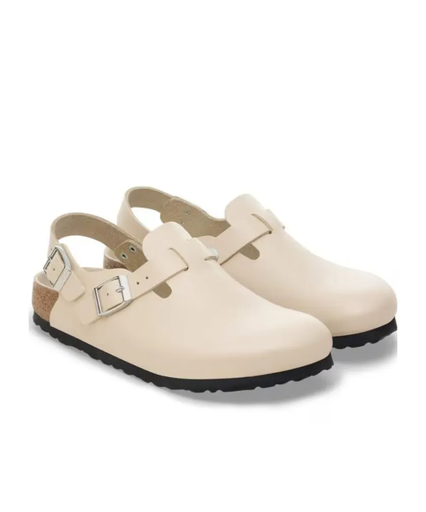 Tokio Buckle Leather Sandals