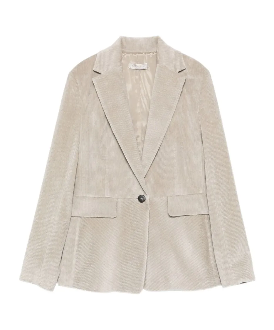 Single-Breasted Suit Jacket