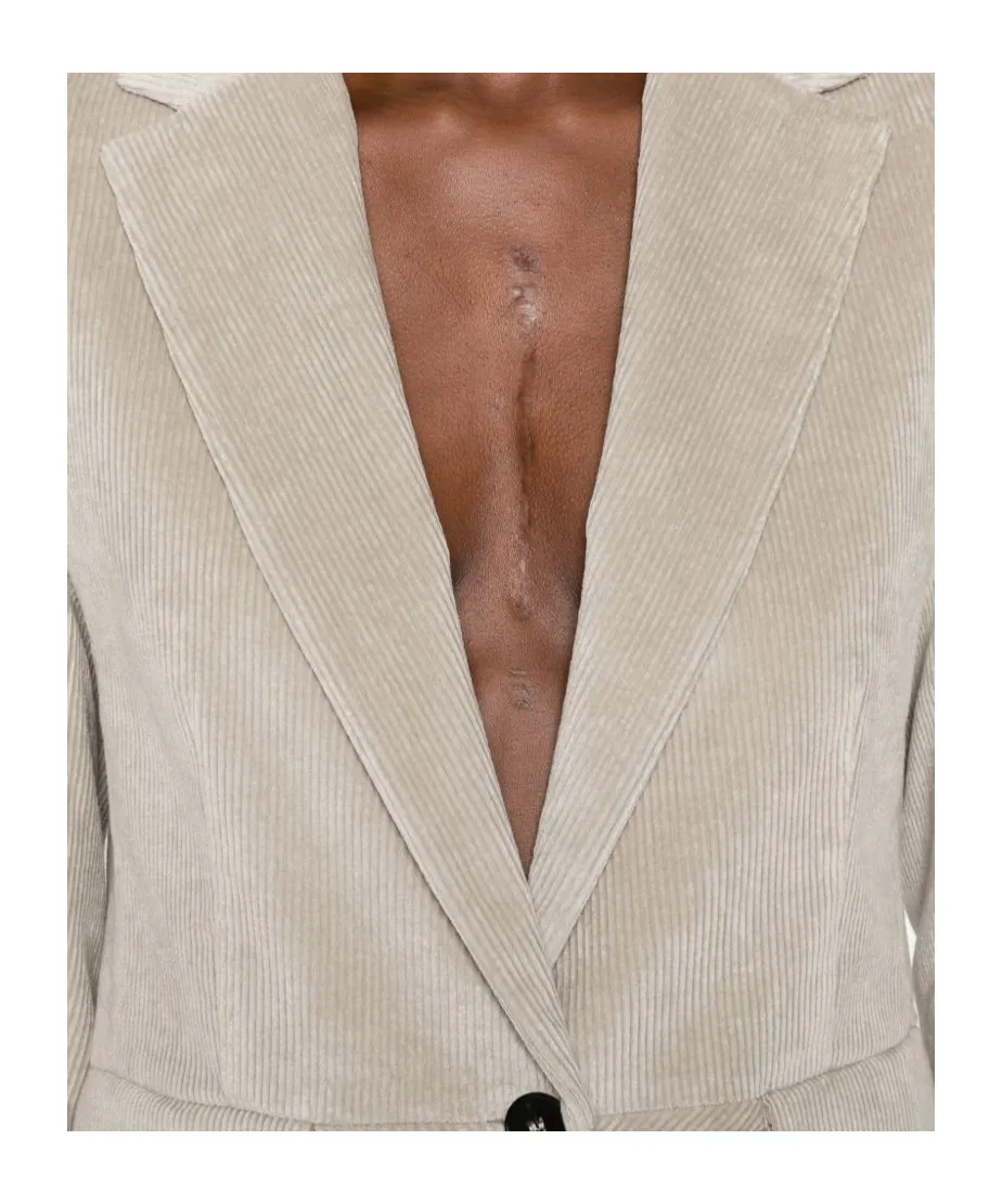 Single-Breasted Suit Jacket