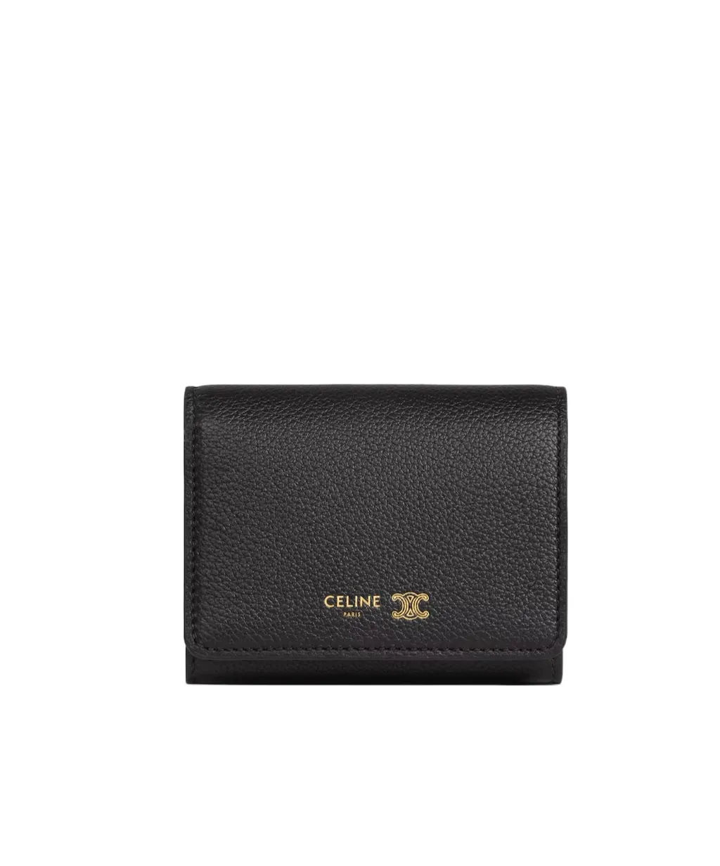 Fine Wallet In Supple Grained Calfskin