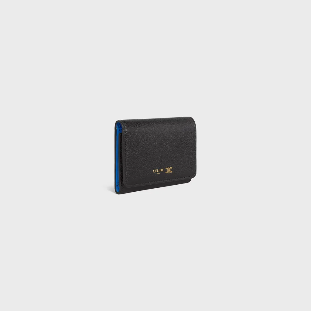 Fine Wallet In Supple Grained Calfskin