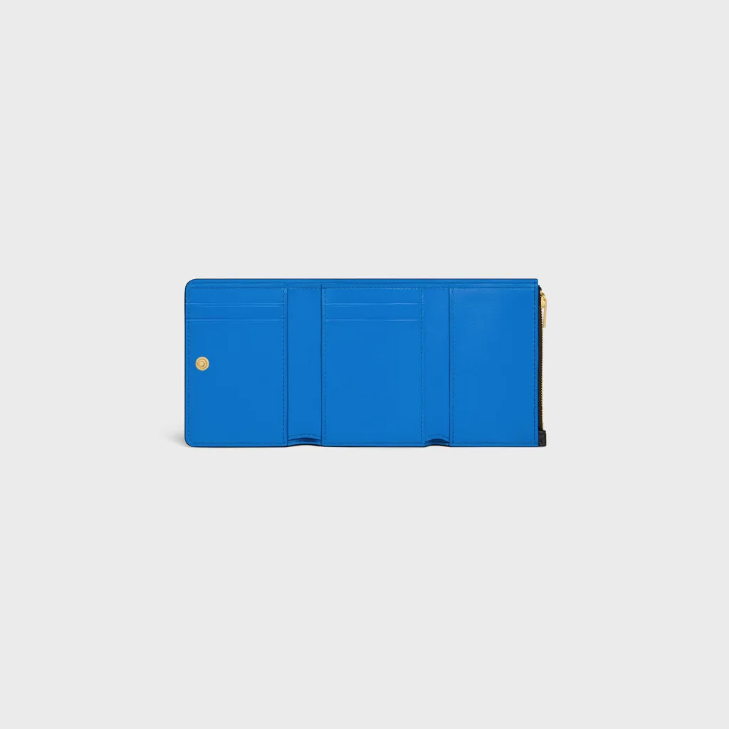 Fine Wallet In Supple Grained Calfskin