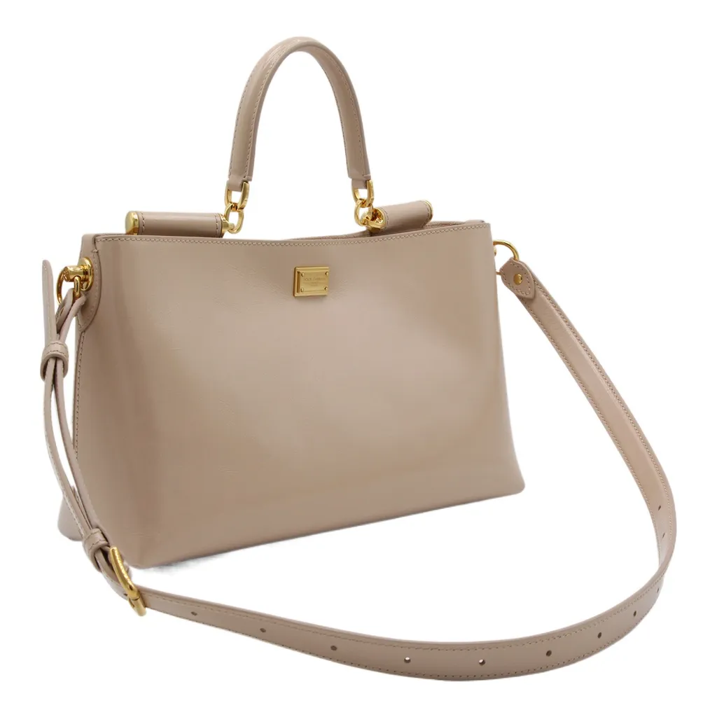 Dolce & Gabbana Logo Plaque Shoulder Bag