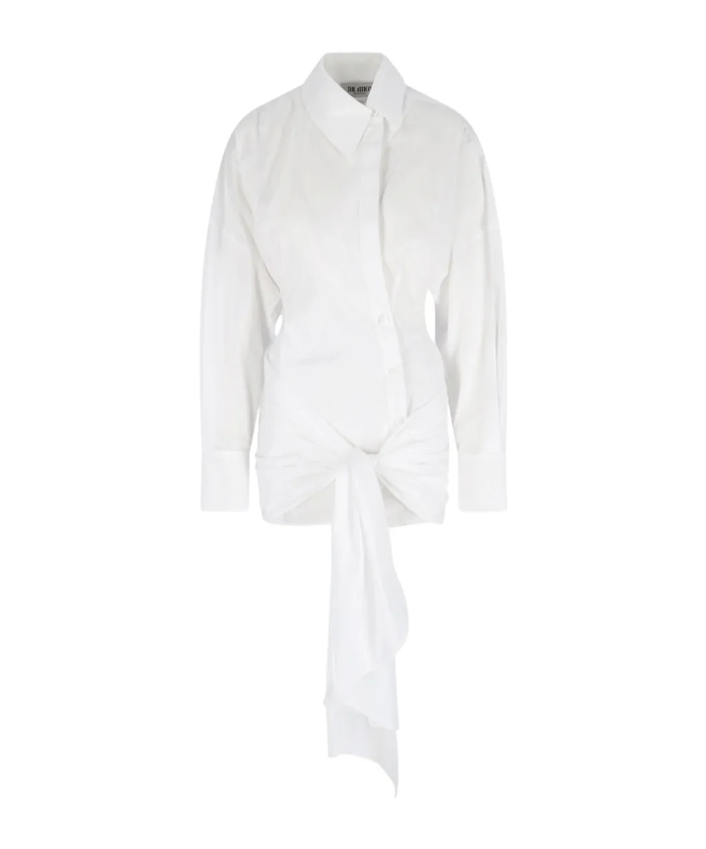 The Attico Strapped Shirt Dress