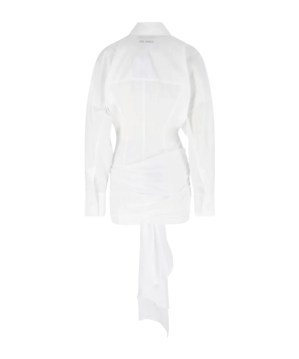 The Attico Strapped Shirt Dress