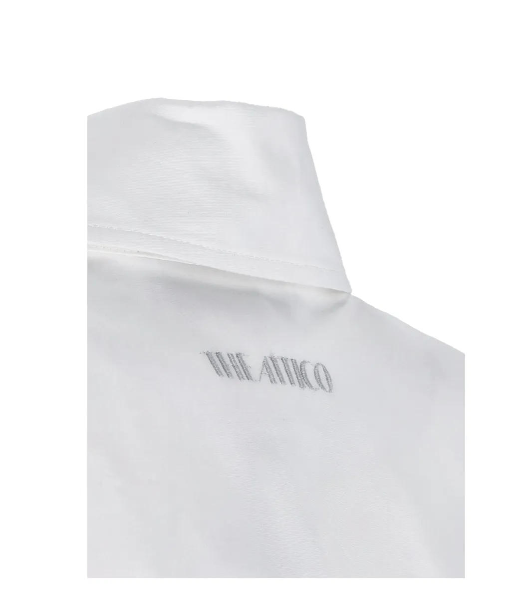 The Attico Strapped Shirt Dress