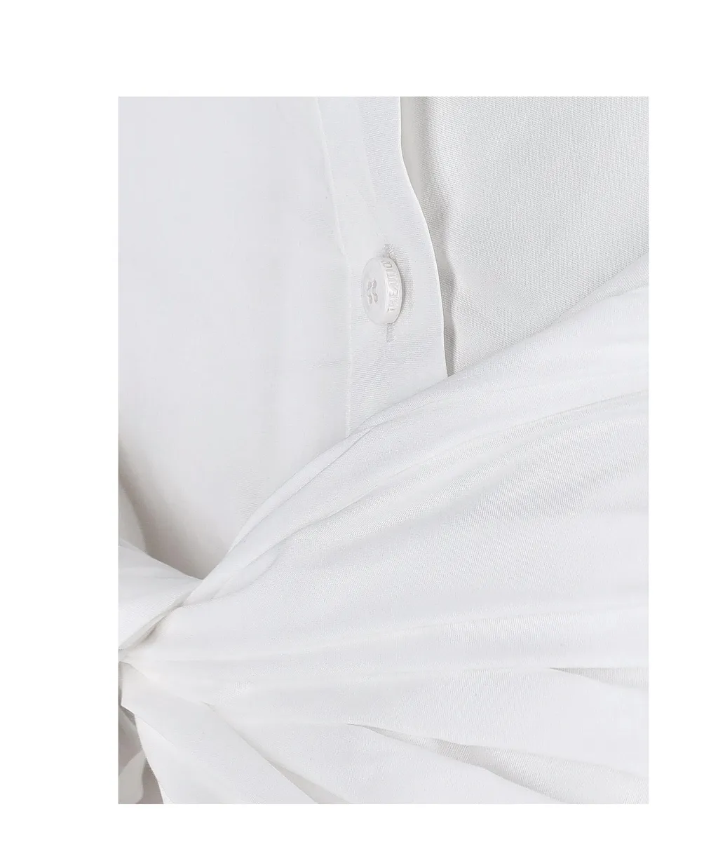 The Attico Strapped Shirt Dress