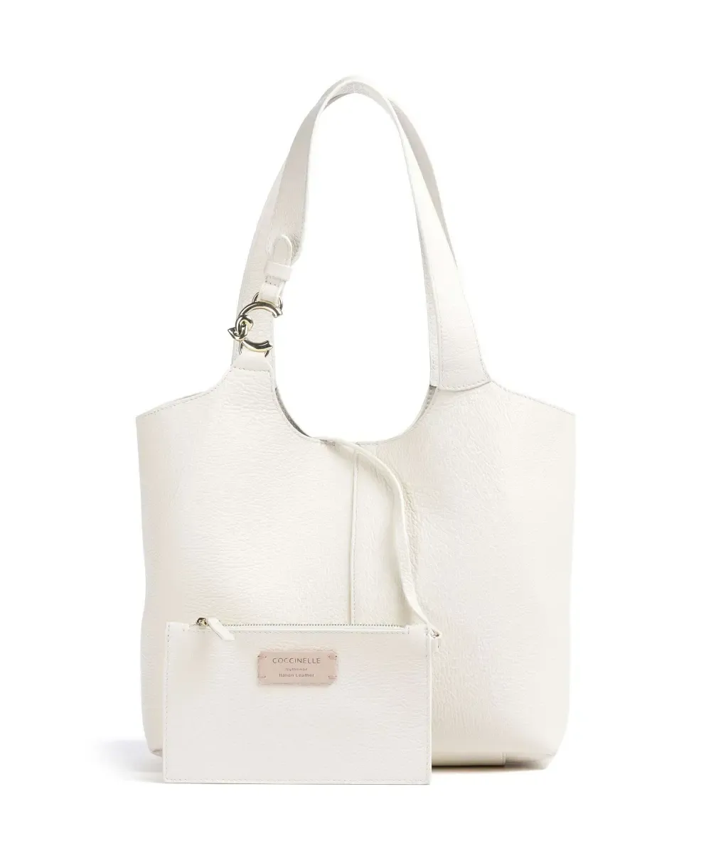 Coccinelle C-Easy Logo Plaque Shoulder Bag