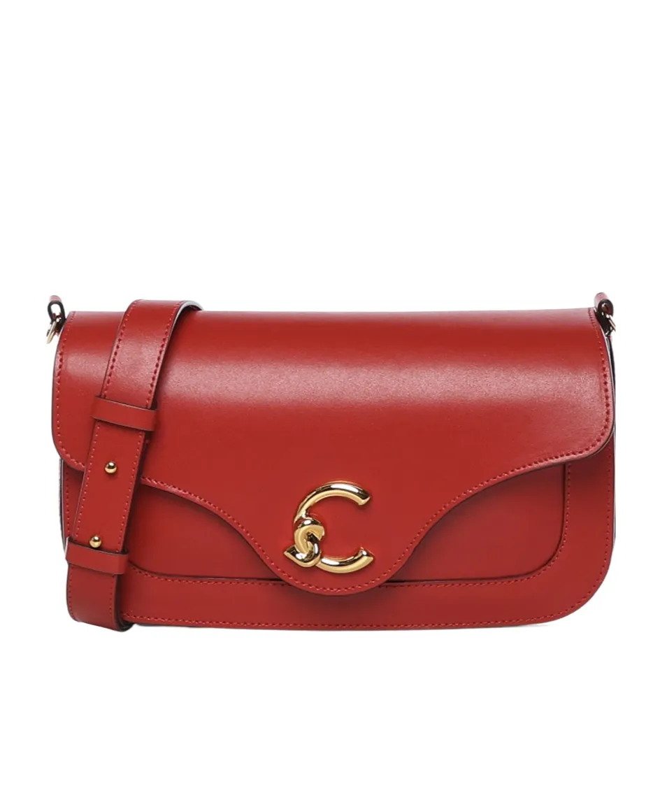Coccinelle Logo-Plaque Crossbody Bag
