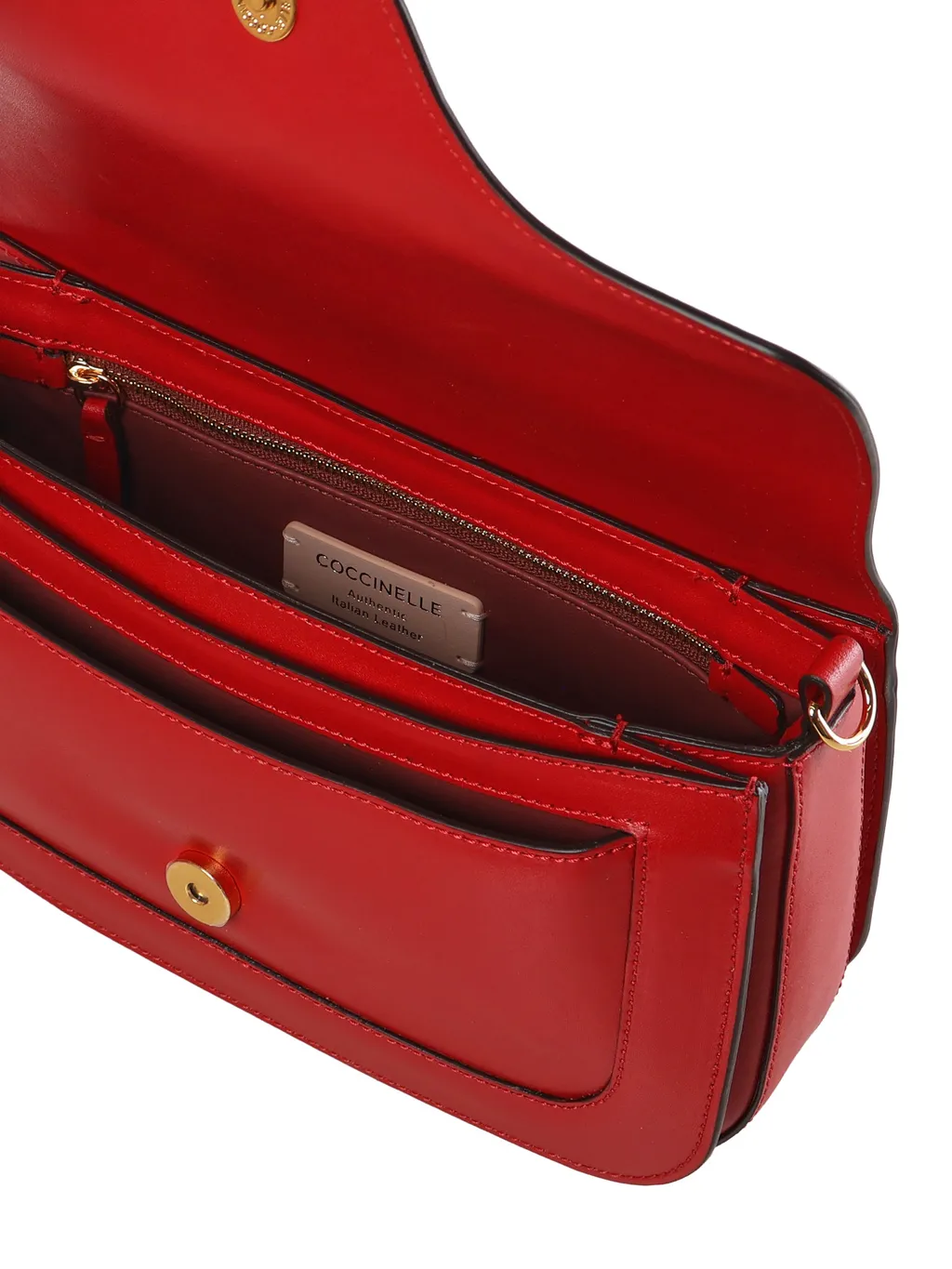 Coccinelle Logo-Plaque Crossbody Bag