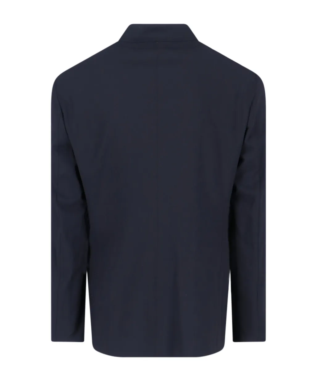 Giorgio Armani Button-Up Long-Sleeved Jacket