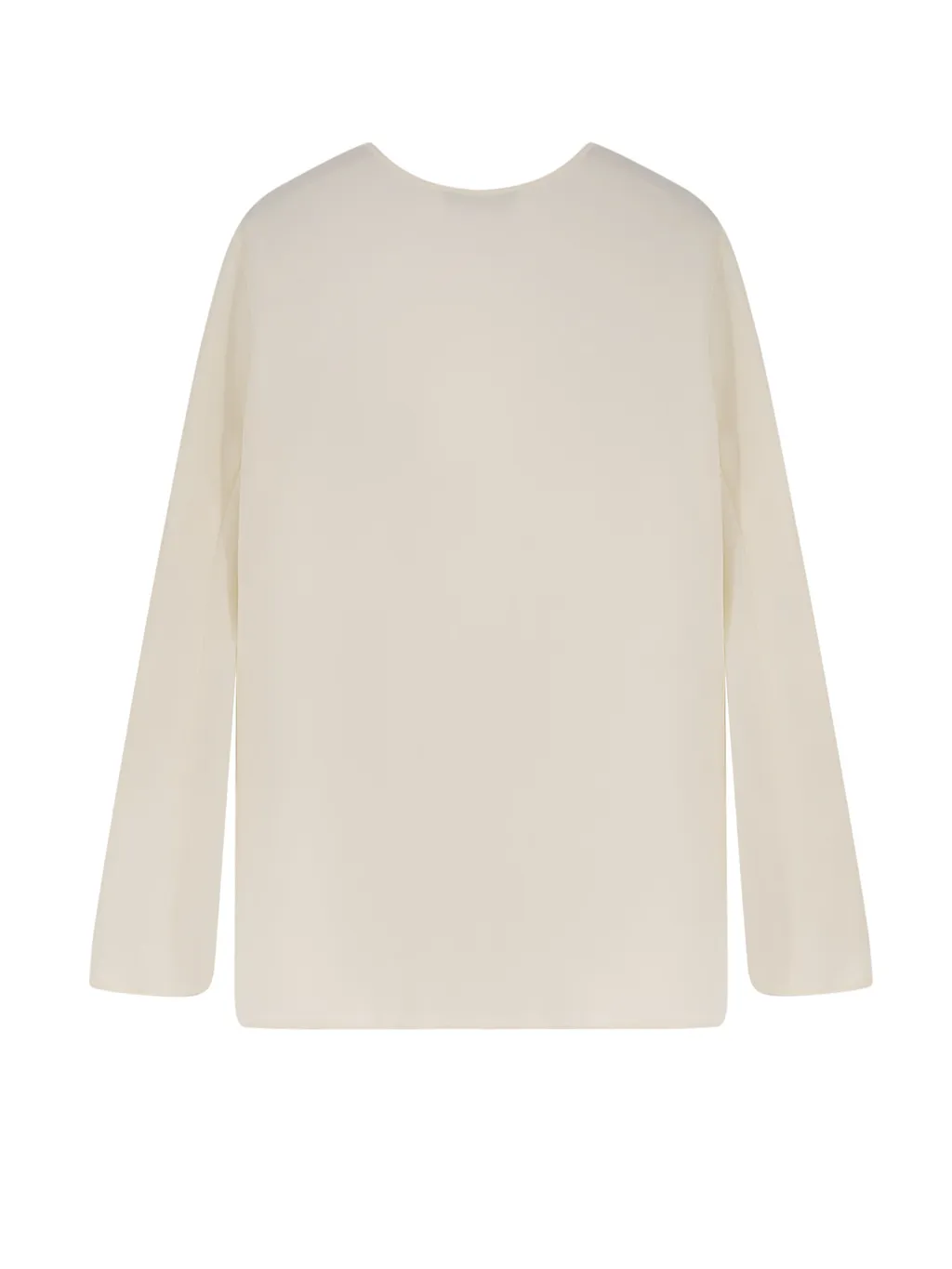 Max Mara Mitico Crewneck Long-Sleeved Blouse