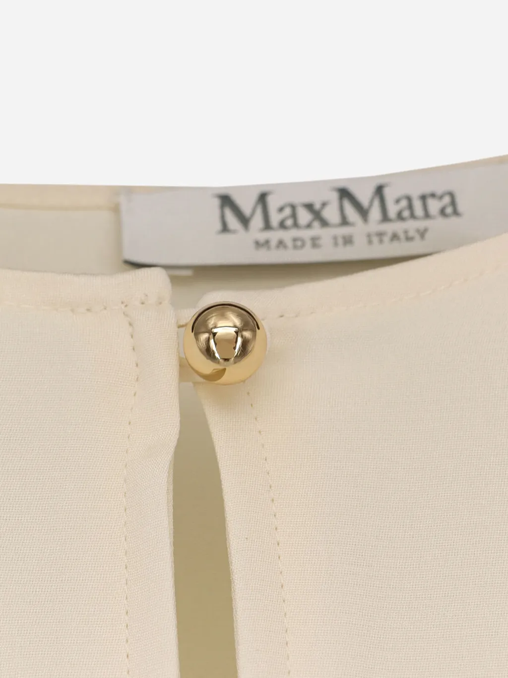 Max Mara Mitico Crewneck Long-Sleeved Blouse