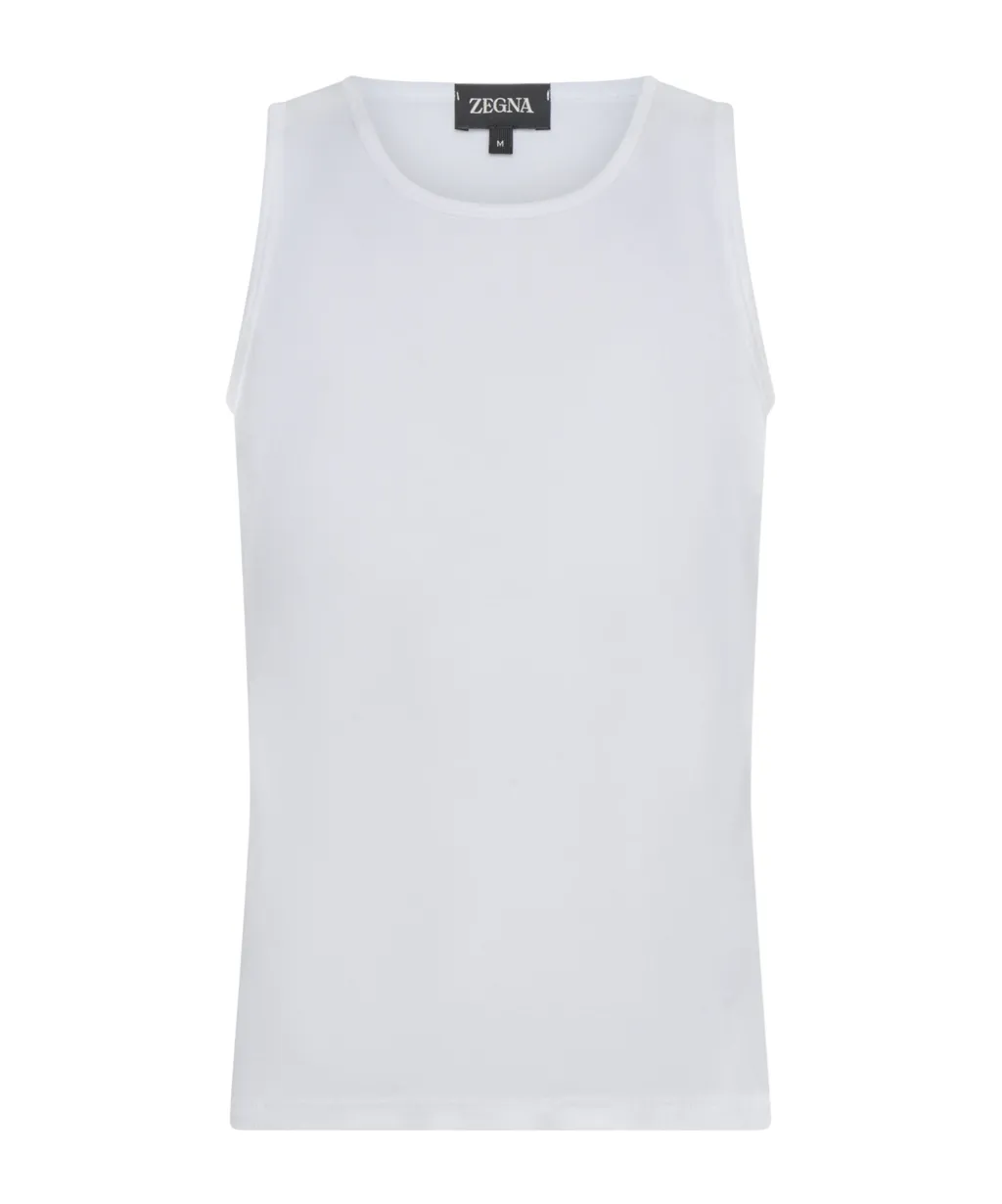 Zegna Sleeveless Crewneck Top