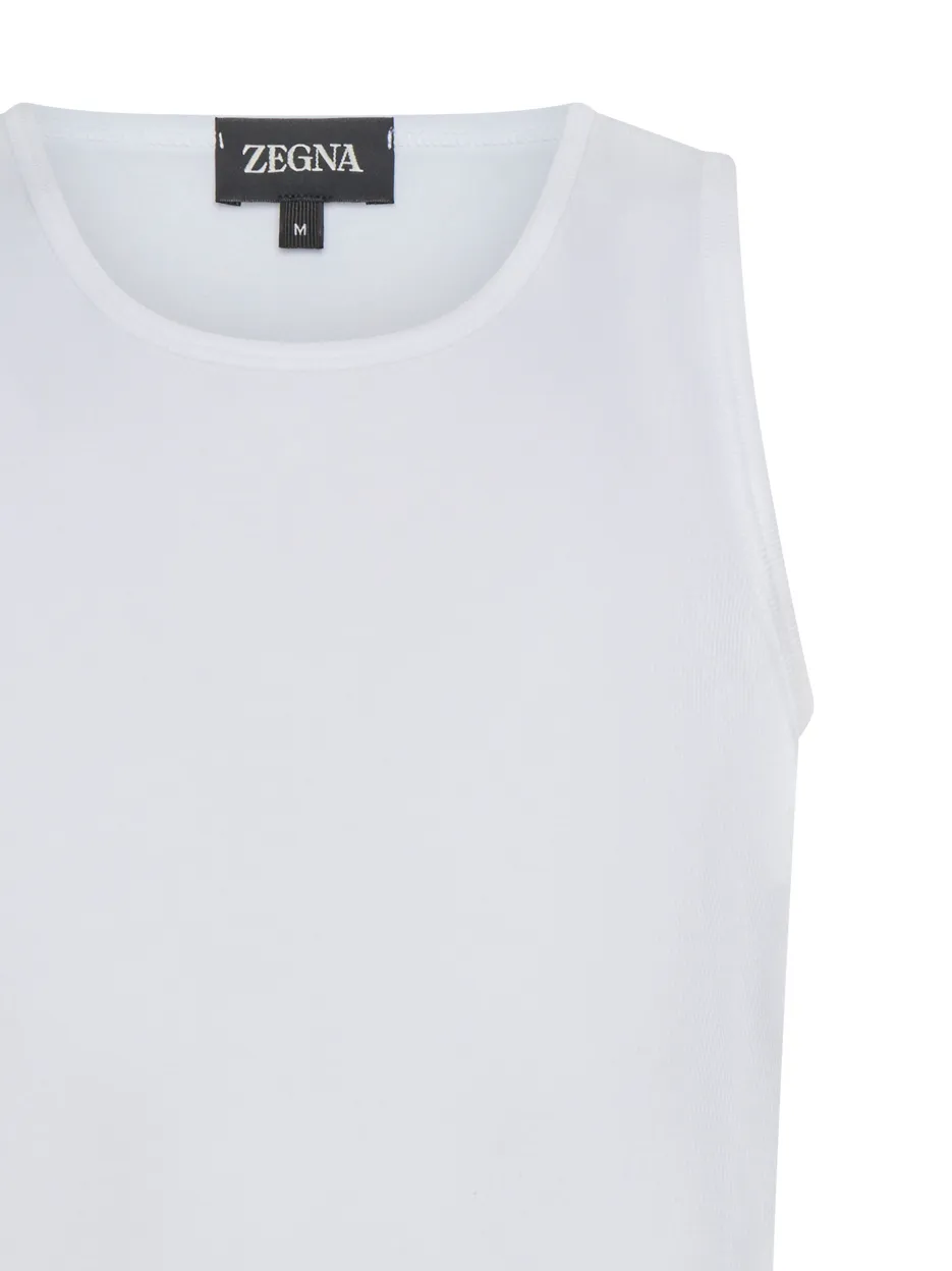 Zegna Sleeveless Crewneck Top