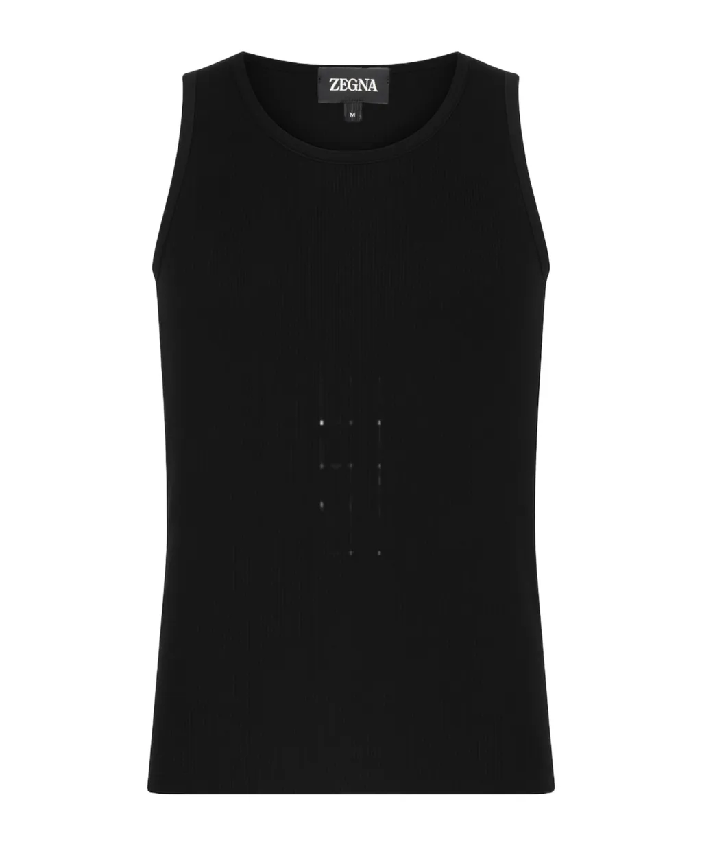 Zegna Sleeveless Crewneck Top