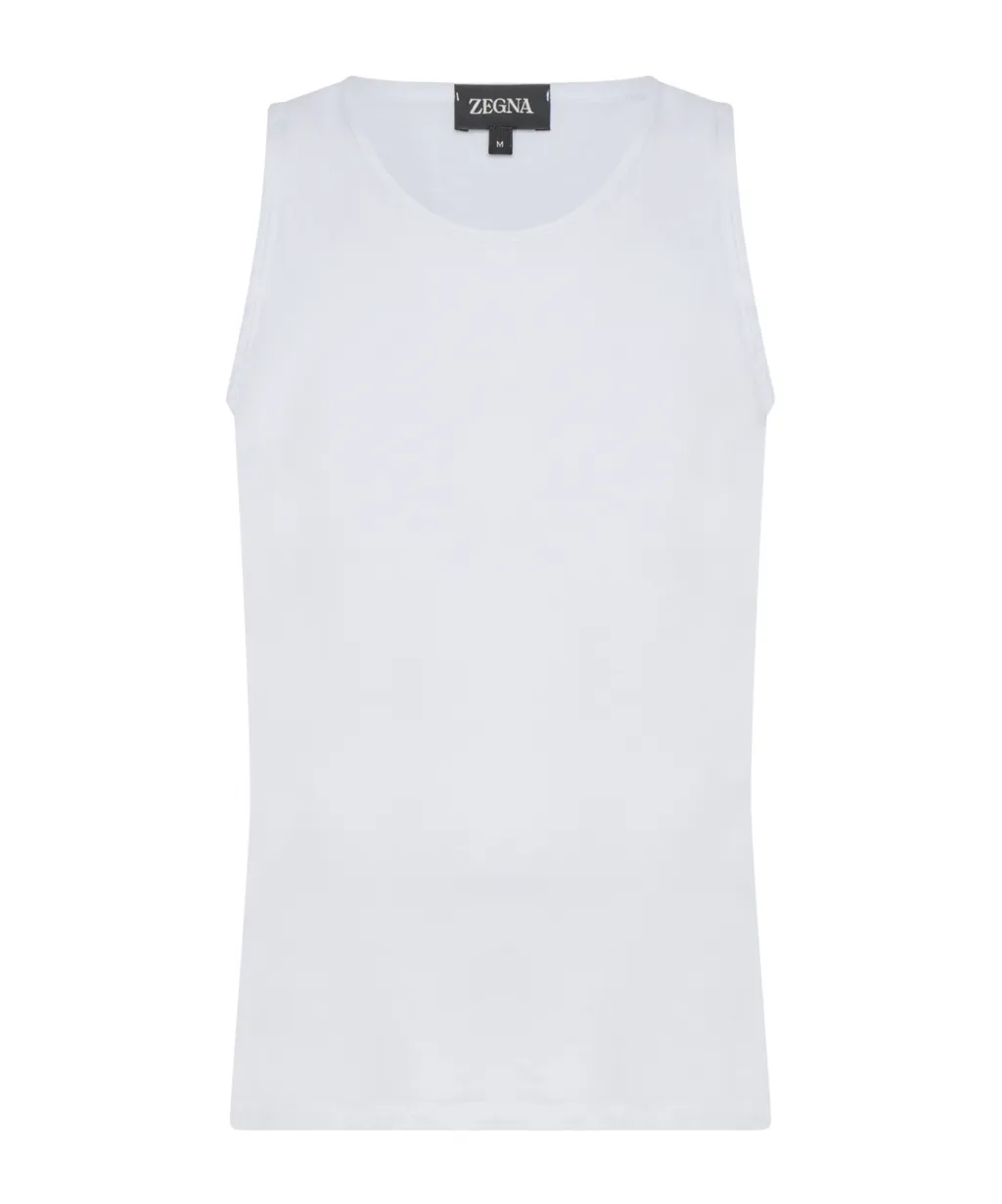 Zegna Sleeveless Crewneck Top