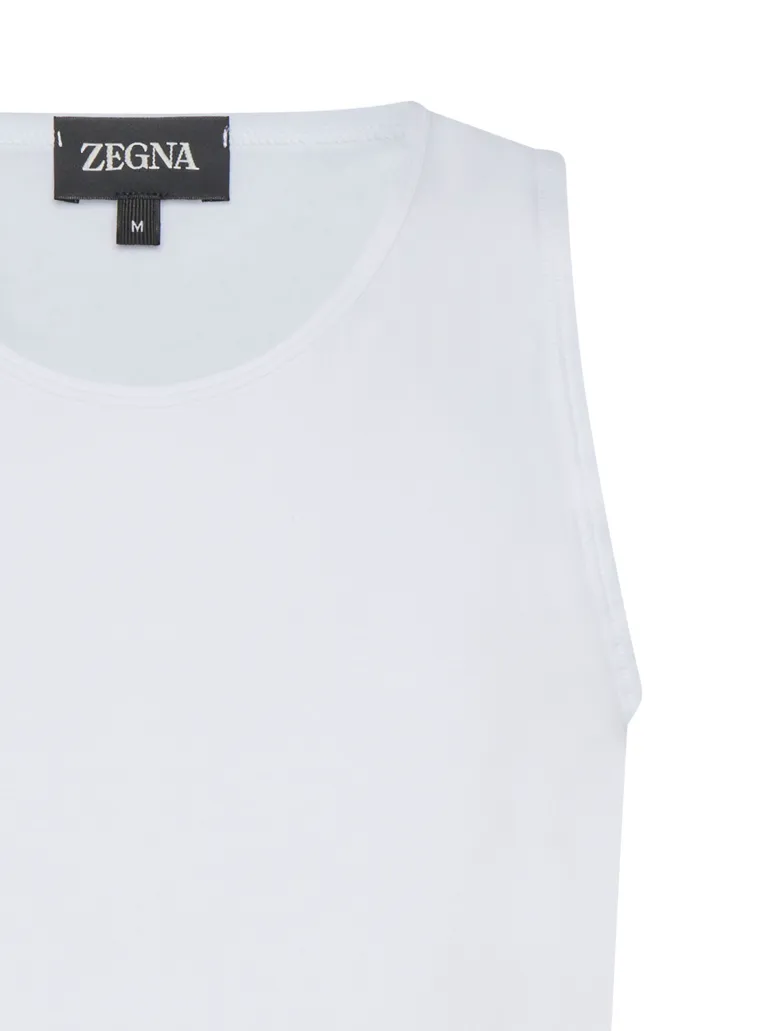 Zegna Sleeveless Crewneck Top