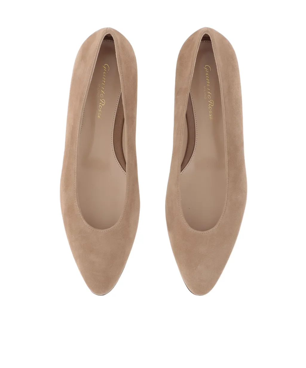 Gianvito Rossi Almond Toe Flats