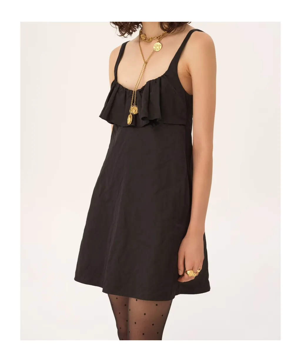 Chloé Scoop-Neck Sleeveless Mini Dress