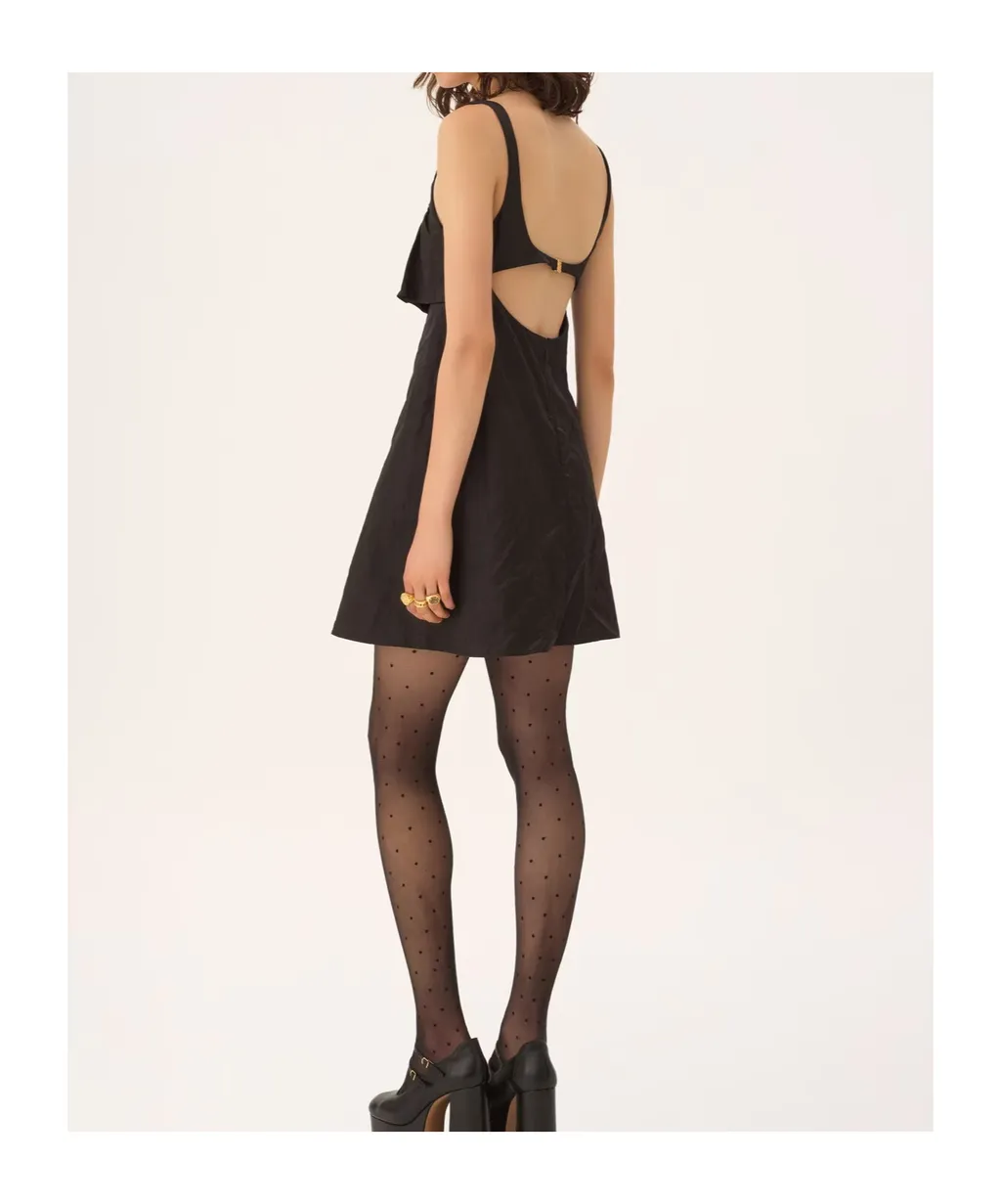 Chloé Scoop-Neck Sleeveless Mini Dress