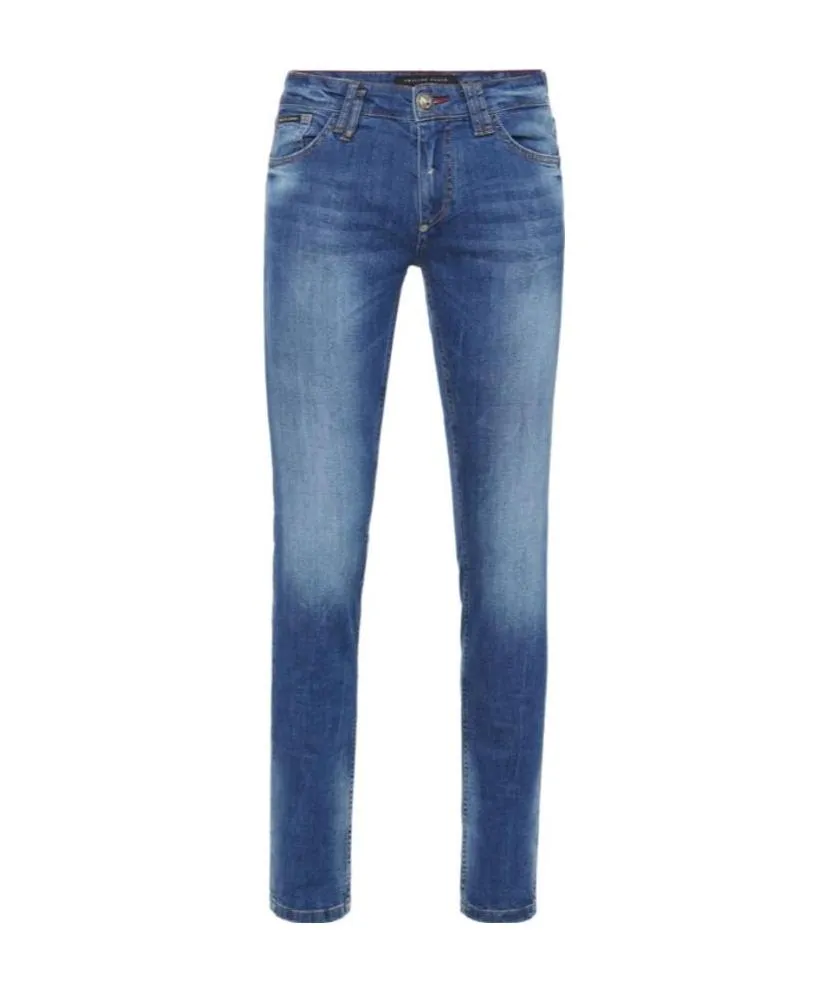 Logo Detail Jeans
