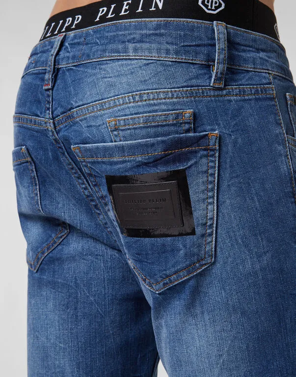 Logo Detail Jeans