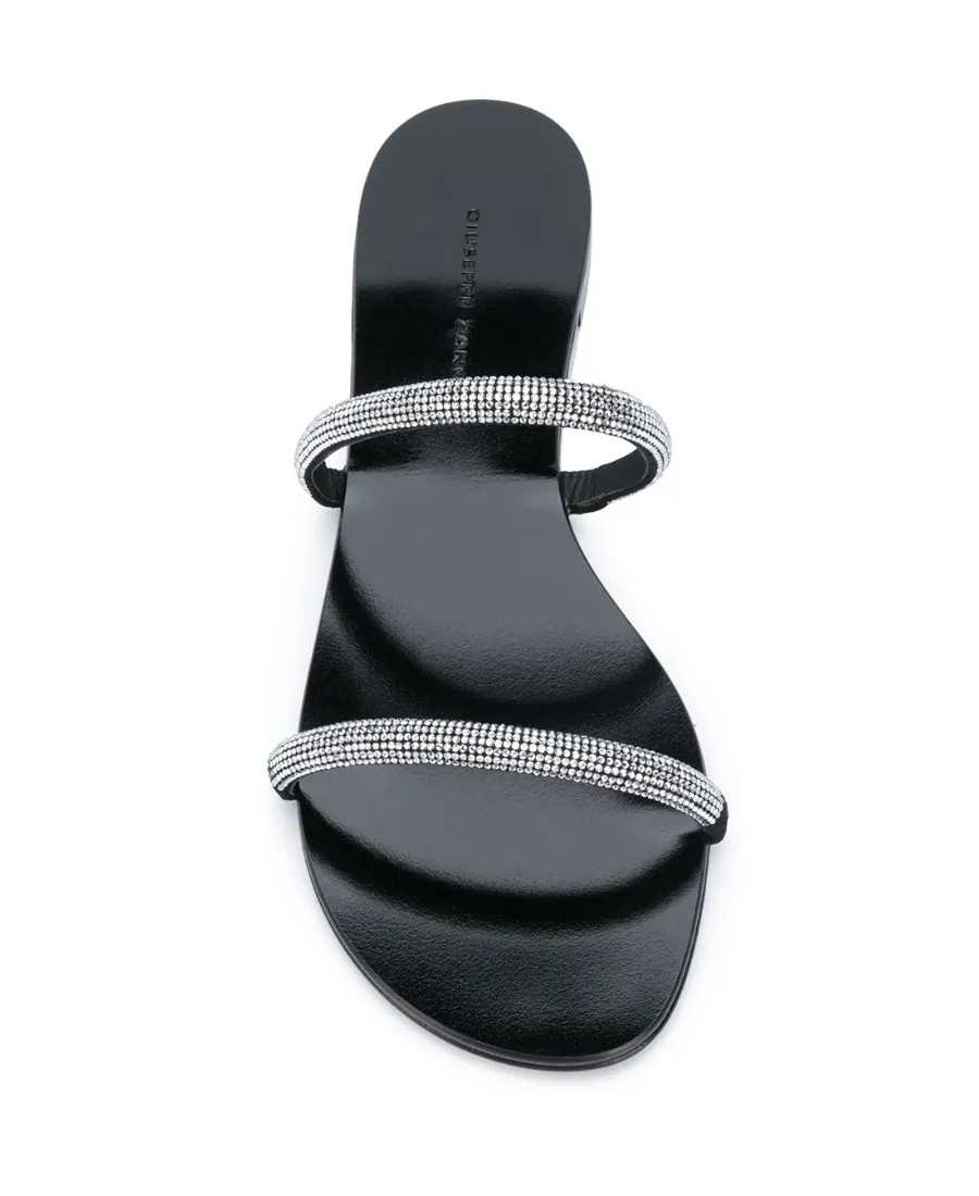 Rhinestone Inlaid Sandals
