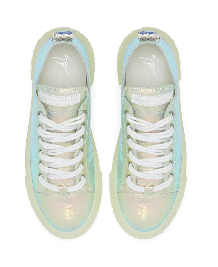 Crocodile Low-Cut Casual Sneakers
