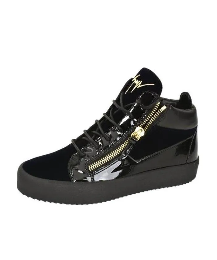 Splicing Platform Sole Casual Sneakers