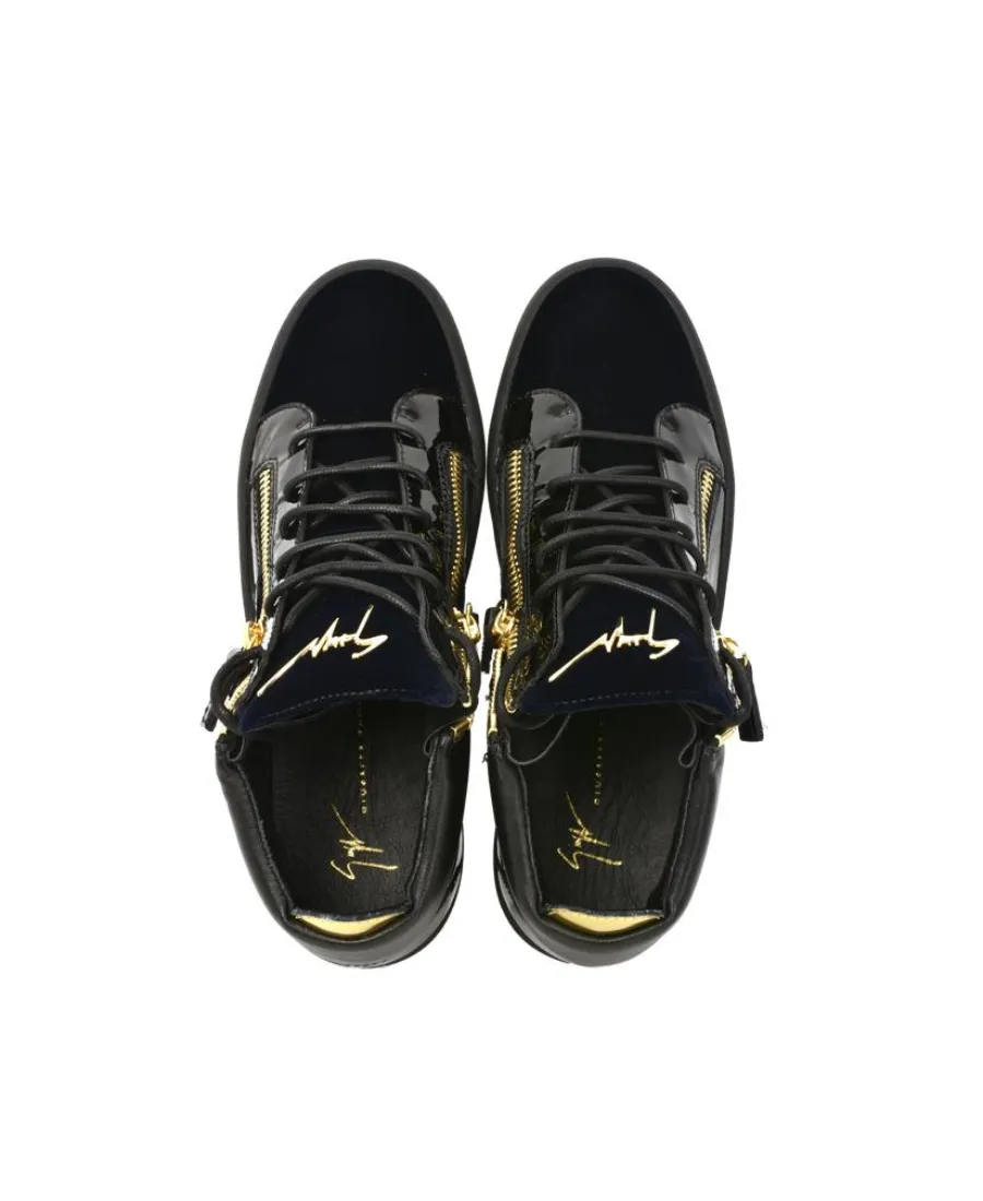 Splicing Platform Sole Casual Sneakers