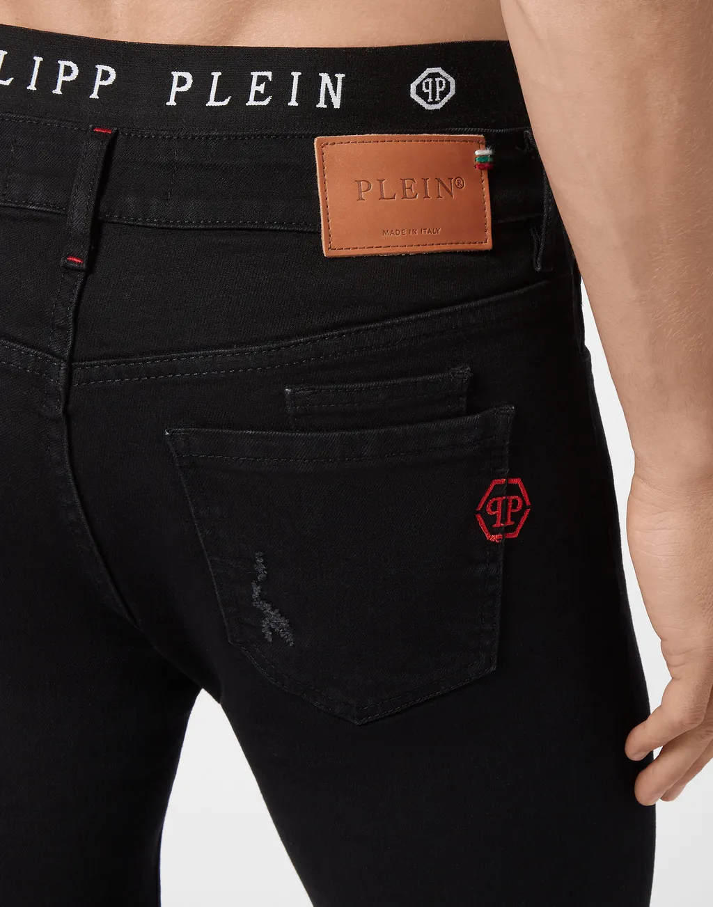 Logo Detail Jeans