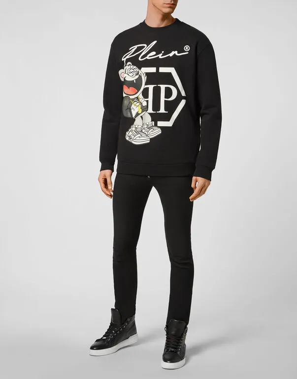 Printed Sweater