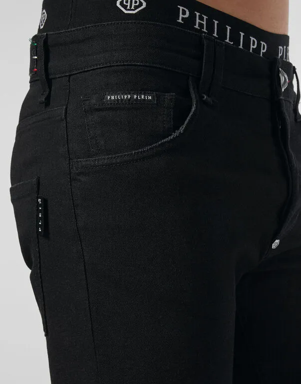Logo Detail Jeans