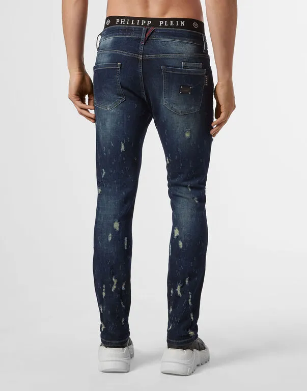 Logo Detail Jeans