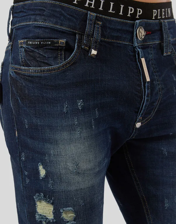Logo Detail Jeans