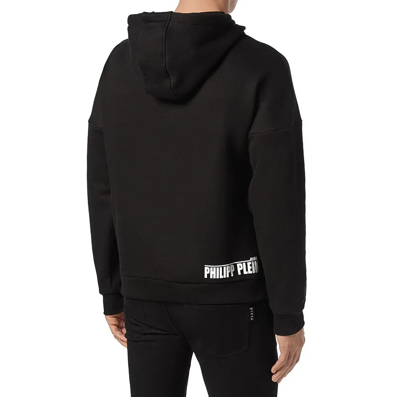 Logo Details Hooded Hoodie