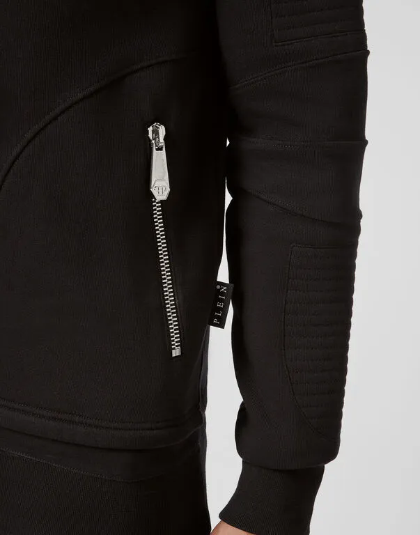 Logo Details Hooded Hoodie