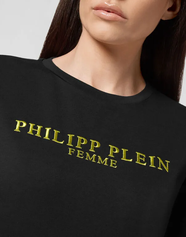 Logo Details T-Shirt Dress