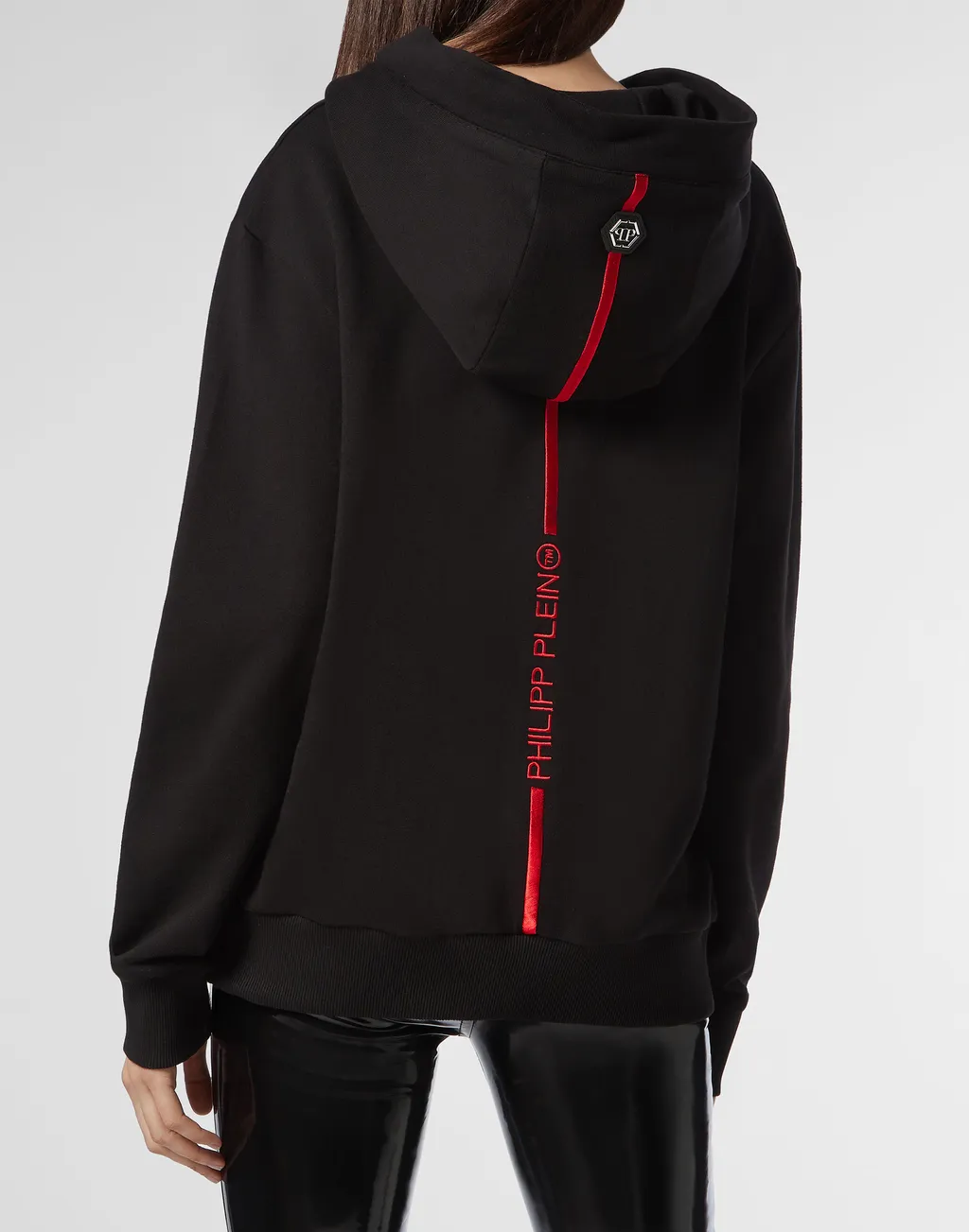 Logo Details Hooded Hoodie