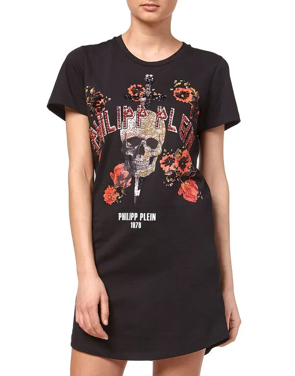 Logo Details T-Shirt Dress