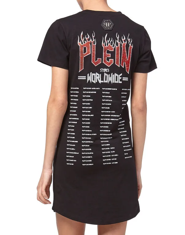 Logo Details T-Shirt Dress