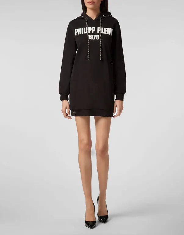 Hooded Sweater Dress