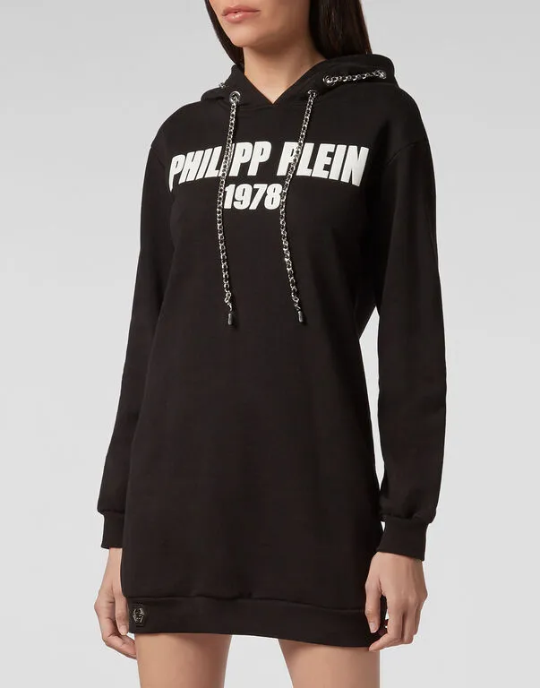 Hooded Sweater Dress