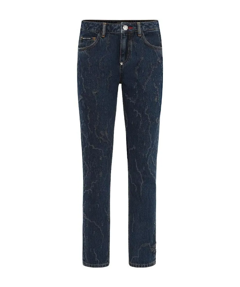 Logo Detail Jeans