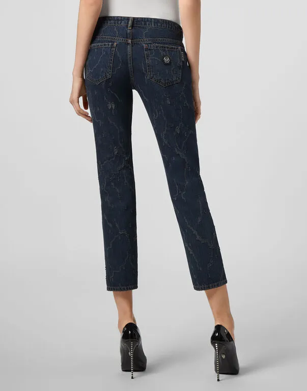 Logo Detail Jeans