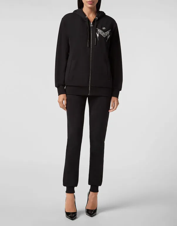 Logo Details Casual Jacket